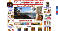 Desktop Screenshot of cafedepuertorico.com